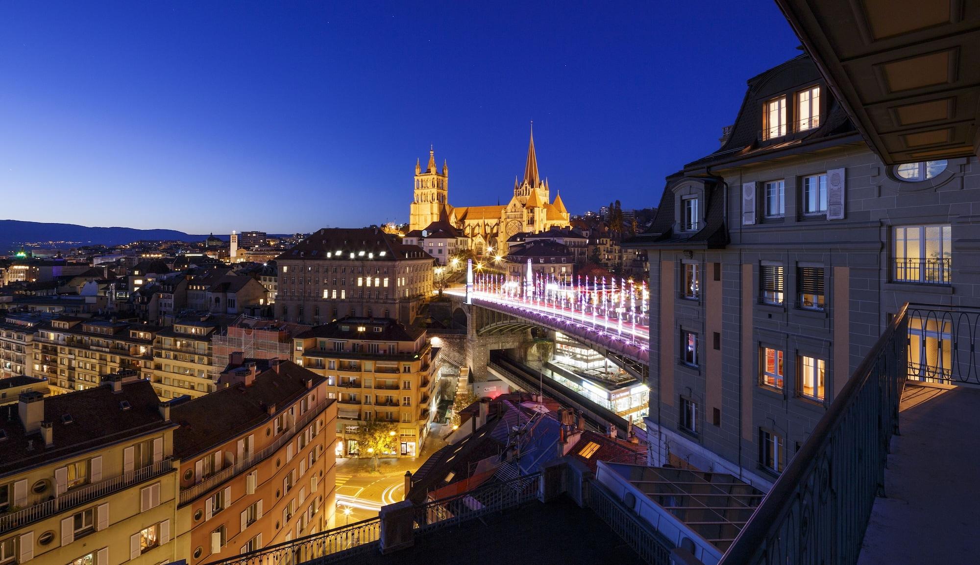 Swiss Wine By Fassbind Hotel Lausanne Exterior photo